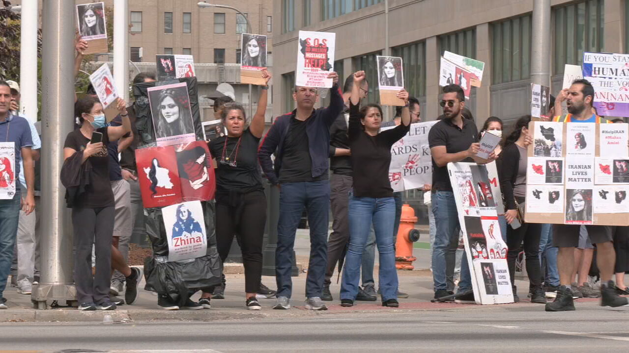 Louisville residents protest the Iran government.jpeg